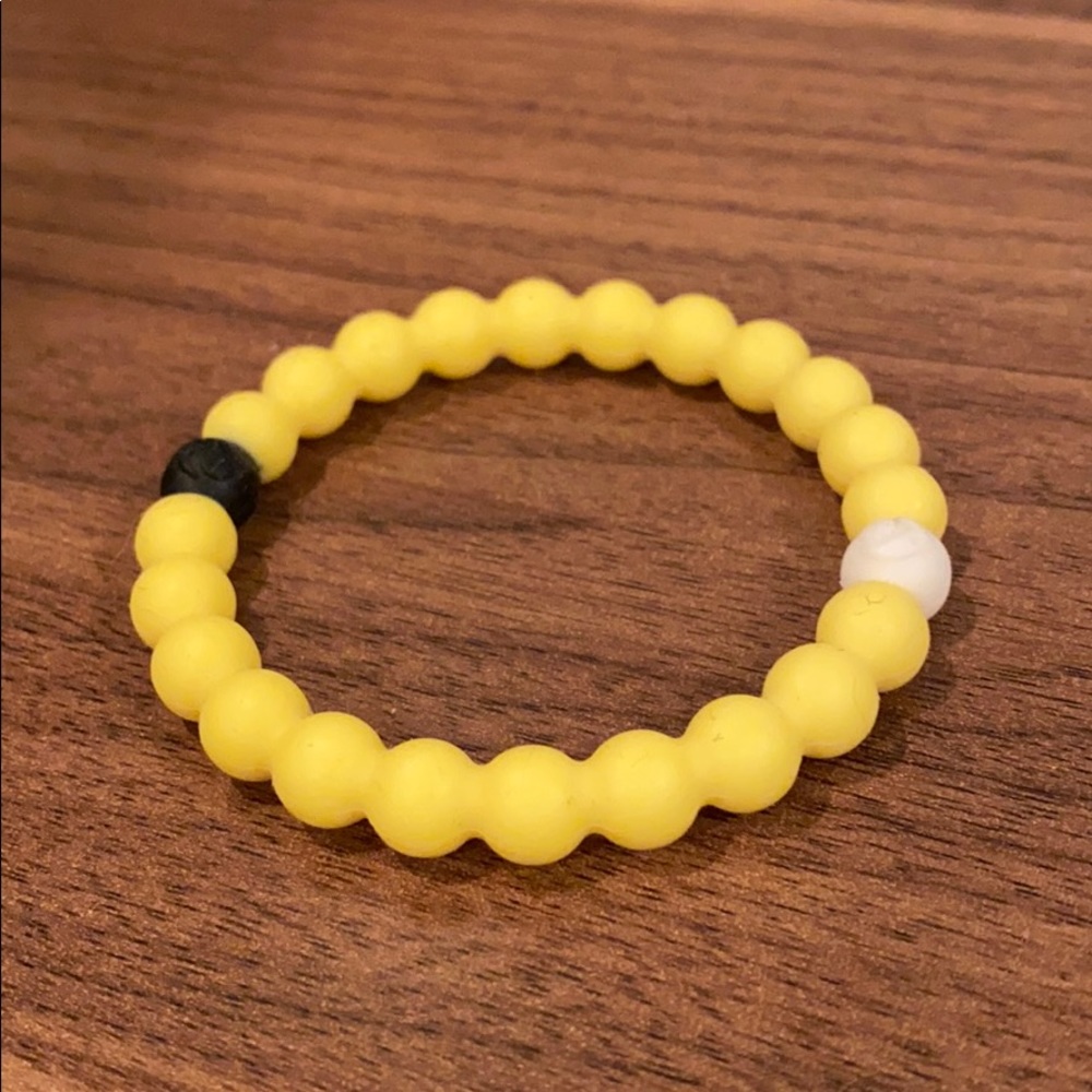 Yellow pediatric cancer Lokai bracelet